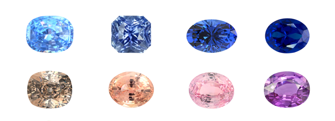 saphir couleurs
